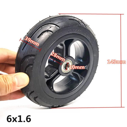 Pneus modifiés pour scooters électriques, robots et véhicules de chantier, style : 6 x 1,6 8 mm SH3003894-06